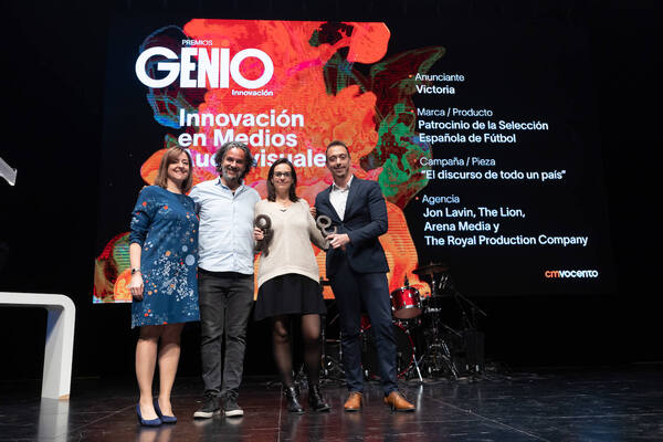 "El discurso de todo un país", by Cervezas Victoria, wins the Genio award for innovation
