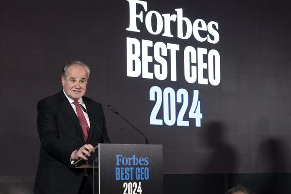 Demetrio Carceller Arce, executive chairman of Damm, receives the Forbes Best CEO 2024 award