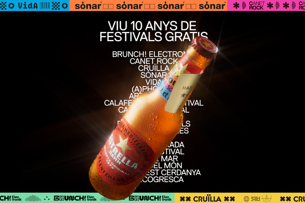 Free festivities bar for ten years, Estrella Damm's latest proposal